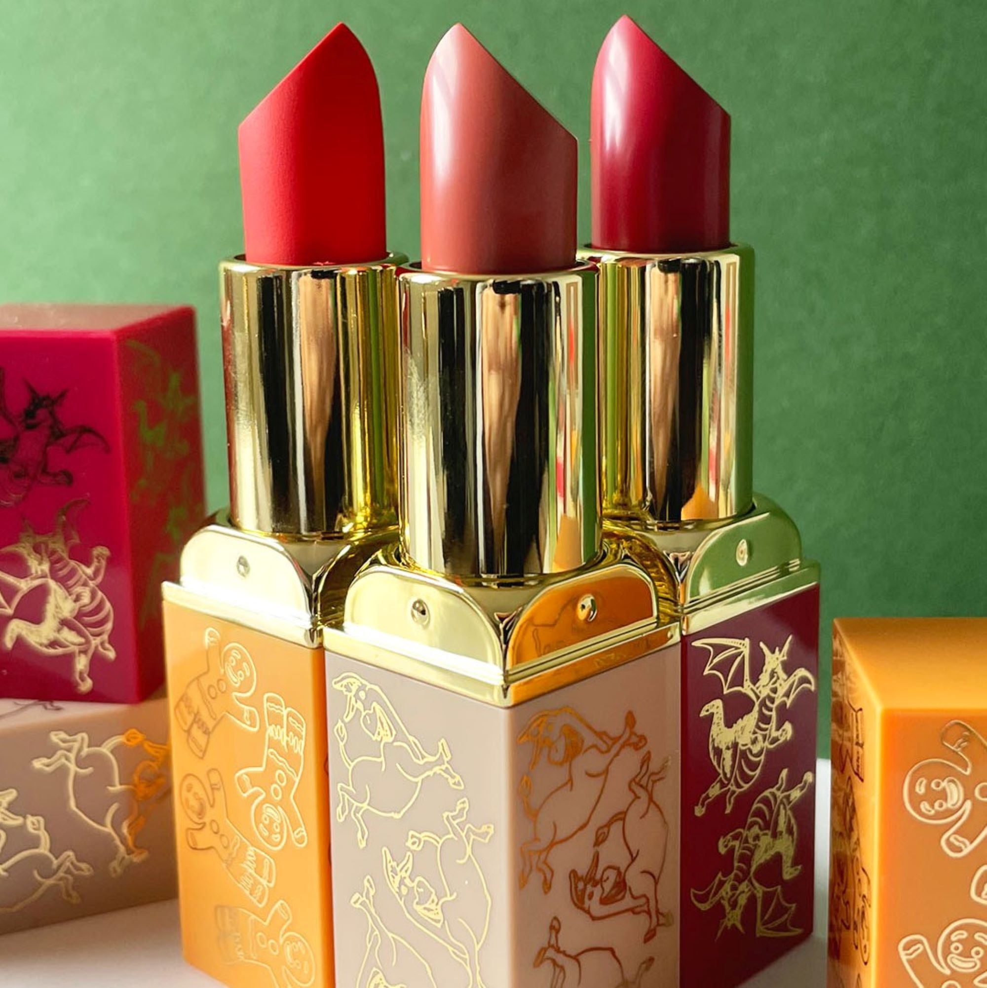 Shrek x I Heart Revolution Donkey Lipstick Revolution Beauty